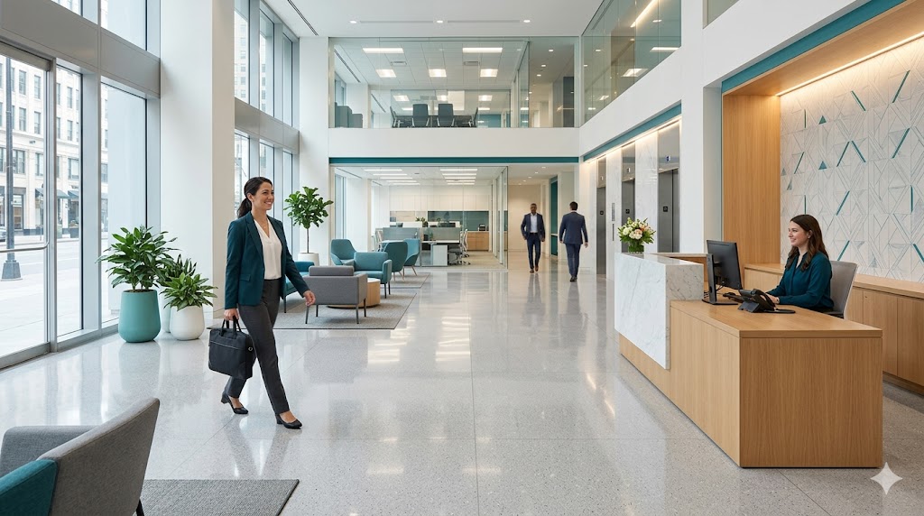 Centro direzionale spazi comuni perfetti FacilityGO